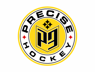 P3 Sports - Precise Hockey logo design by mutafailan