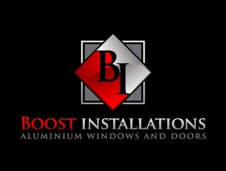 Boost installations  logo design by J0s3Ph
