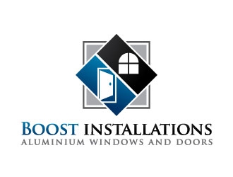 Boost installations  logo design by J0s3Ph