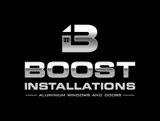 Boost installations  logo design by zakdesign700
