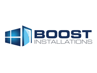Boost installations  logo design by kunejo