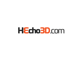 Hecho3D.com logo design by Rachel