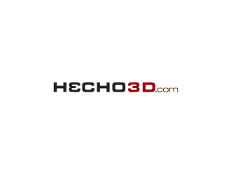 Hecho3D.com logo design by logitec