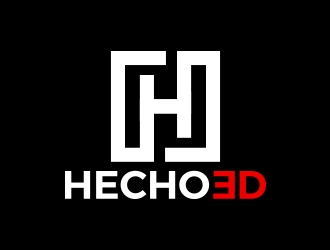 Hecho3D.com logo design by MarkindDesign