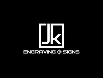 JK Engraving & Signs logo design by pakderisher