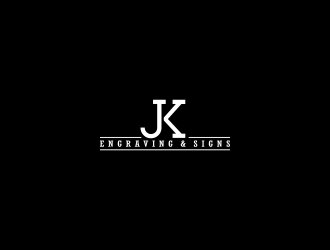 JK Engraving & Signs logo design by pakderisher