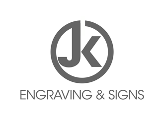 JK Engraving & Signs logo design by kunejo