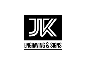 JK Engraving & Signs logo design by zakdesign700