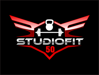 STUDIOFIT 50  logo design by bosbejo