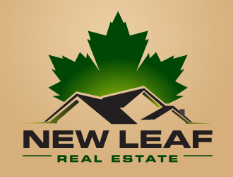 NEW LEAF REAL ESTATE logo design by firstmove
