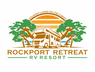 Rockport Retreat RV Resort logo design by jm77788