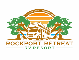 Rockport Retreat RV Resort logo design by jm77788