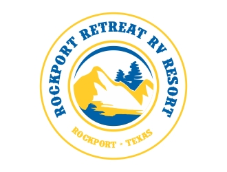 Rockport Retreat RV Resort logo design by cikiyunn