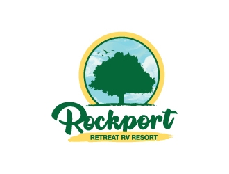Rockport Retreat RV Resort logo design by mHong