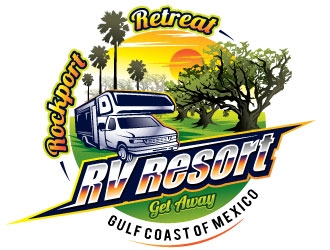 Rockport Retreat RV Resort logo design by REDCROW