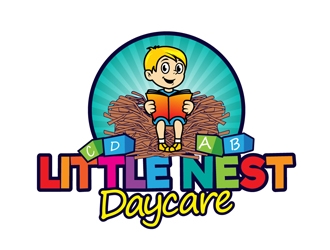 Little Nest Daycare logo design by DreamLogoDesign