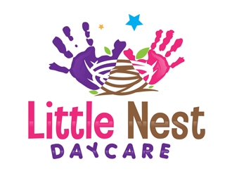 Little Nest Daycare logo design by DreamLogoDesign