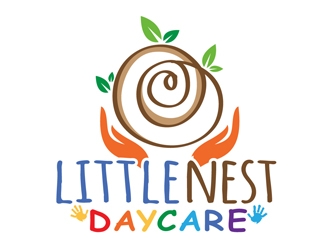 Little Nest Daycare logo design by DreamLogoDesign