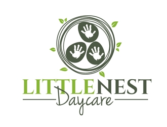 Little Nest Daycare logo design by DreamLogoDesign