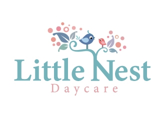 Little Nest Daycare logo design by nehel