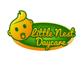 Little Nest Daycare logo design by serprimero