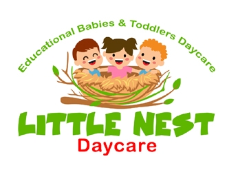 Little Nest Daycare logo design by ingepro