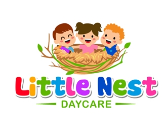 Little Nest Daycare logo design by ingepro