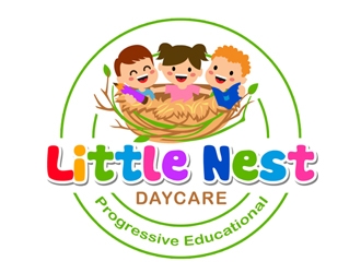 Little Nest Daycare logo design by ingepro