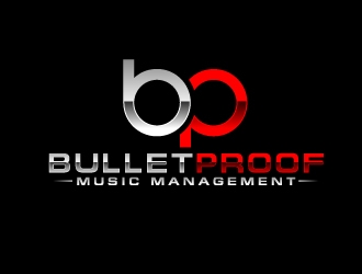 BulletProof Music Management  logo design by fantastic4