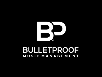 BulletProof Music Management  logo design by kimora