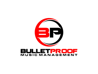 BulletProof Music Management  logo design by imagine