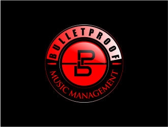 BulletProof Music Management  logo design by amazing
