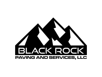 Black Rock Paving and Services, LLC logo design by qqdesigns