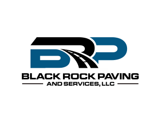 Black Rock Paving and Services, LLC logo design by kimora