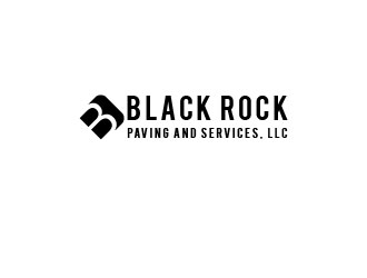Black Rock Paving and Services, LLC logo design by DUGGU