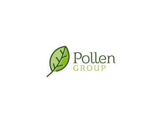 Pollen Group logo design by senandung