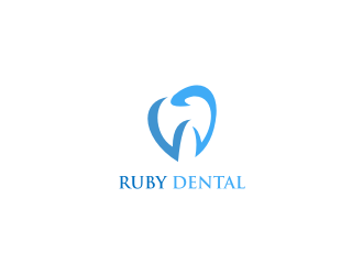 Ruby Dental logo design by logitec