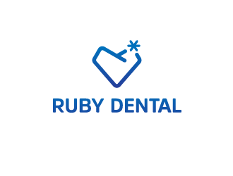 Ruby Dental logo design by riakdanau