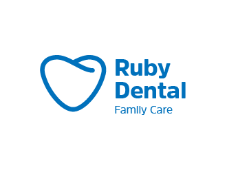 Ruby Dental logo design by riakdanau