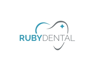 Ruby Dental logo design by Mbelgedez
