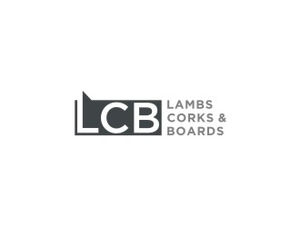 Lambs Corks & Boards logo design by bricton
