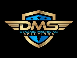 Dynamic Machining Solutions logo design by nexgen