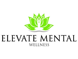 ELEVATE MENTAL WELLNESS logo design by jetzu