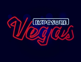 EXPOSURE.Vegas logo design by mHong
