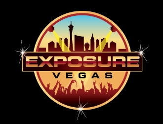EXPOSURE.Vegas logo design by Suvendu