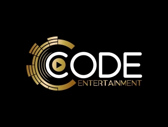 Code entertainment  logo design by b3no