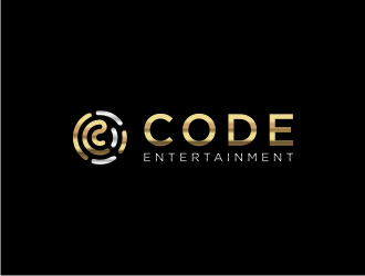 Code entertainment  logo design by dewipadi