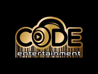 Code entertainment  logo design by b3no