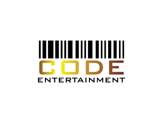 Code entertainment  logo design by qqdesigns