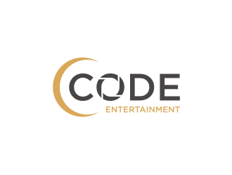 Code entertainment  logo design by Asani Chie